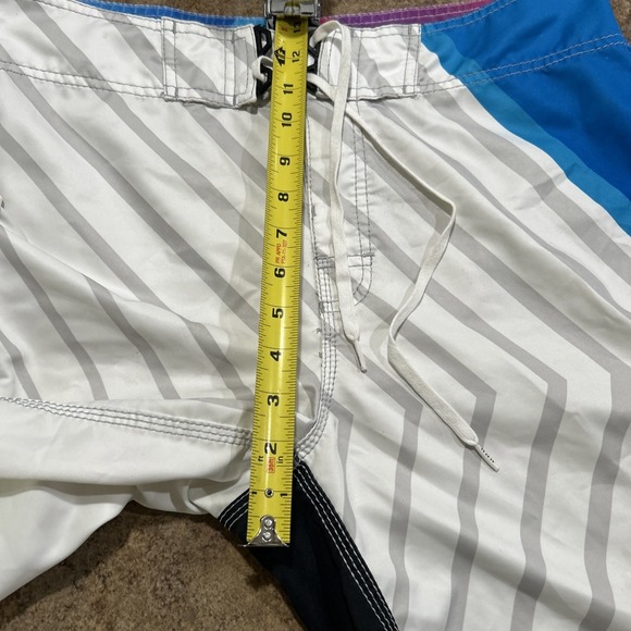 Vintage Y2k Andy Irons Billabong Boardshorts Size 34 Surf Swim Trunks - Picture 9 of 9